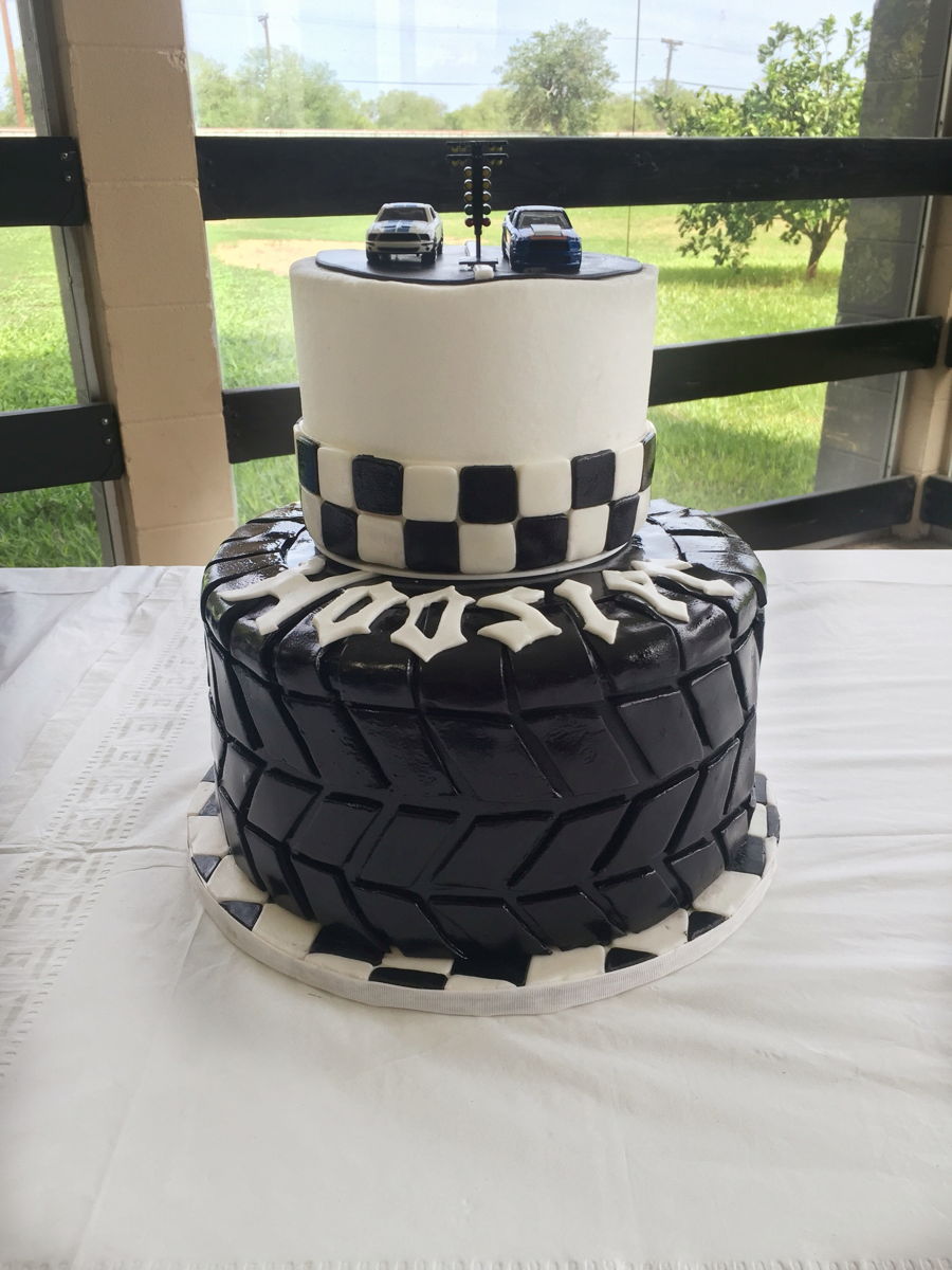 Tire Grooms Cake Idea