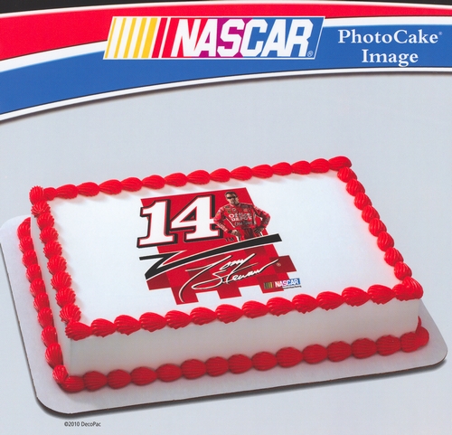 Tony Stewart NASCAR Cake