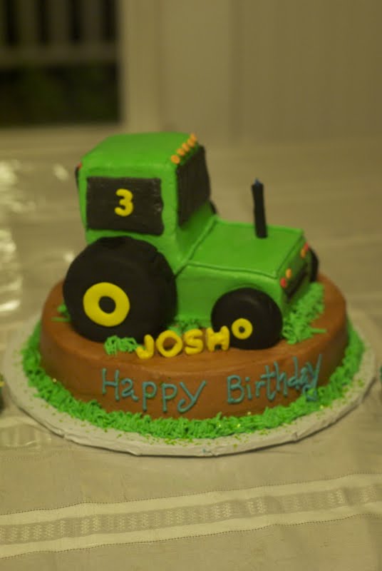 Tractor Cupcakes Birthday Buttercream Frosting