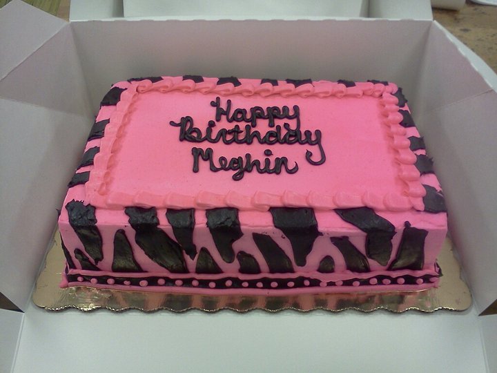 Zebra Birthday Cakes Publix