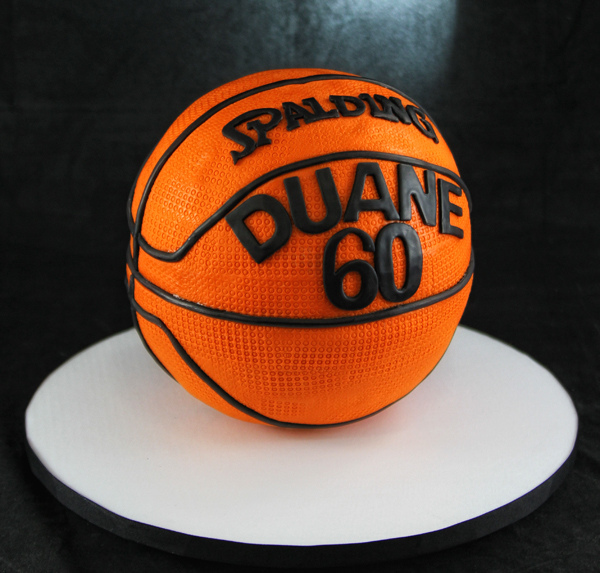 3D Basketball Cake