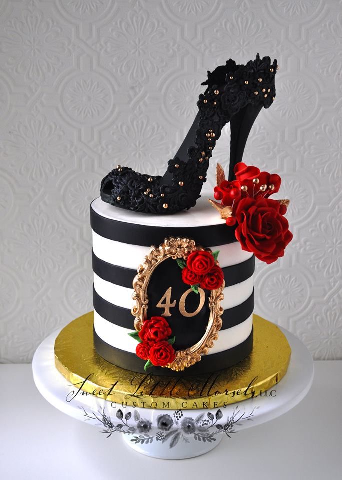 40th Birthday Cake Ideas