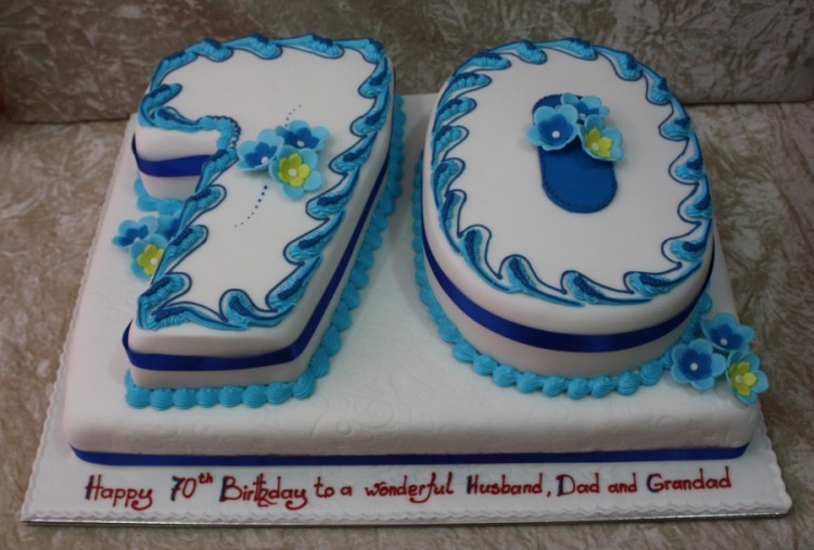 70th Birthday Cake Ideas for Men