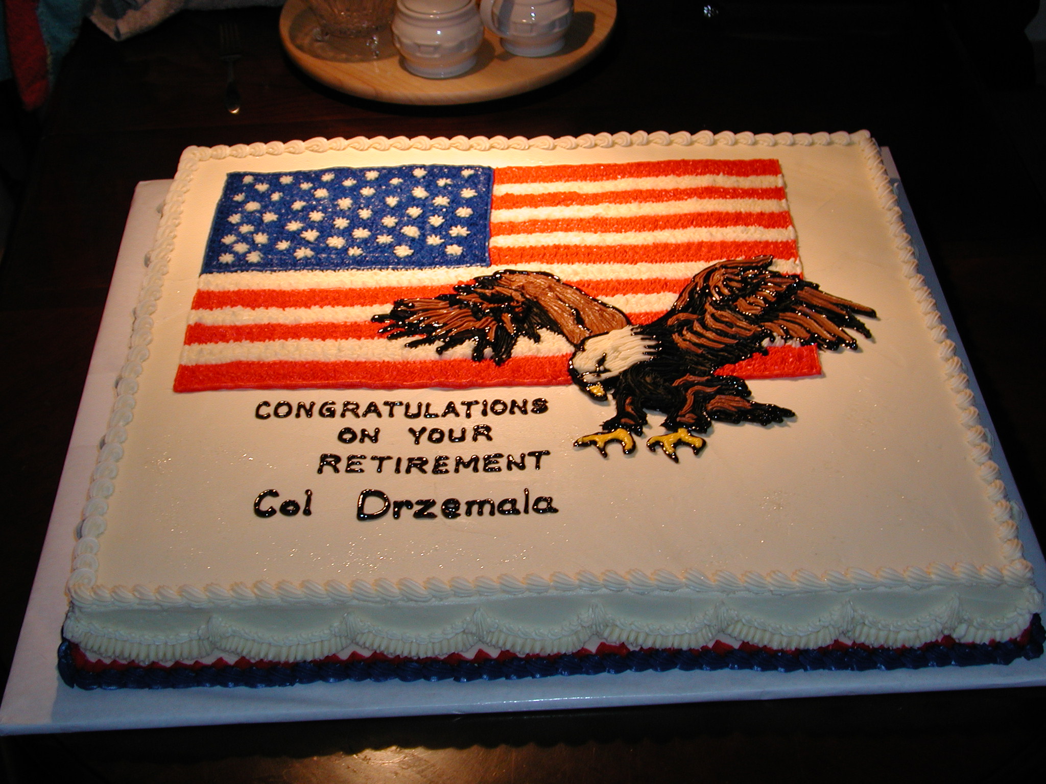 Air Force Retirement Cake Ideas