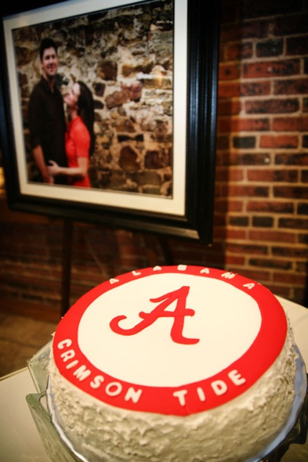 Alabama Crimson Tide Grooms Cake