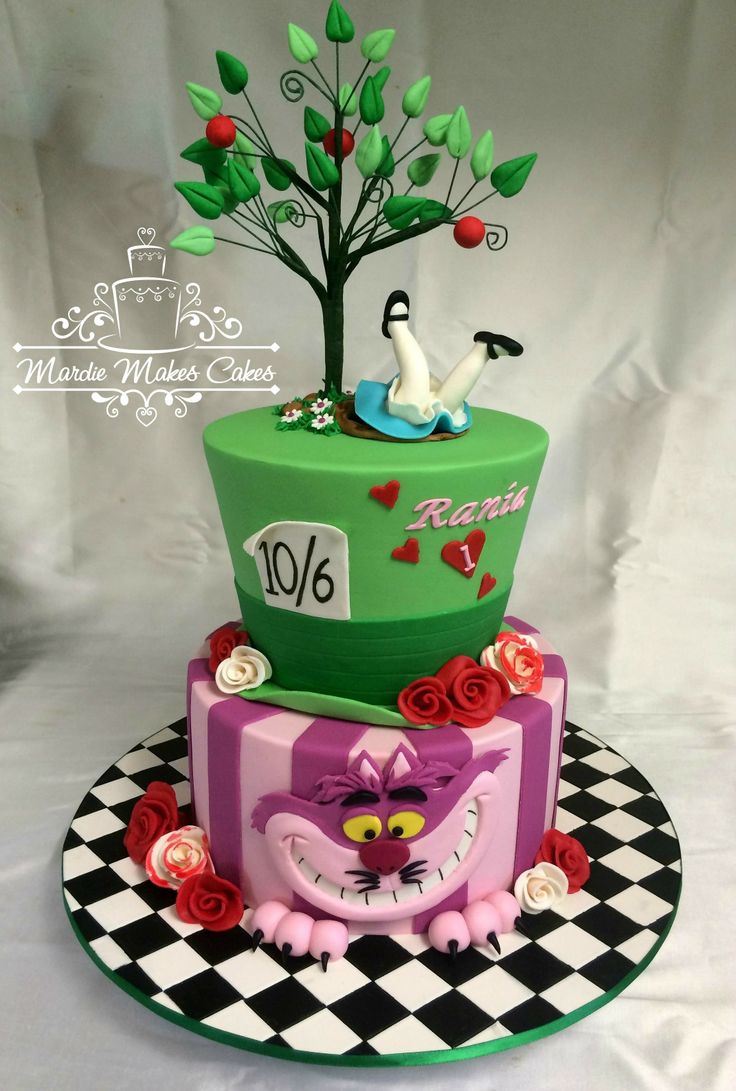 Alice in Wonderland Cake Idea