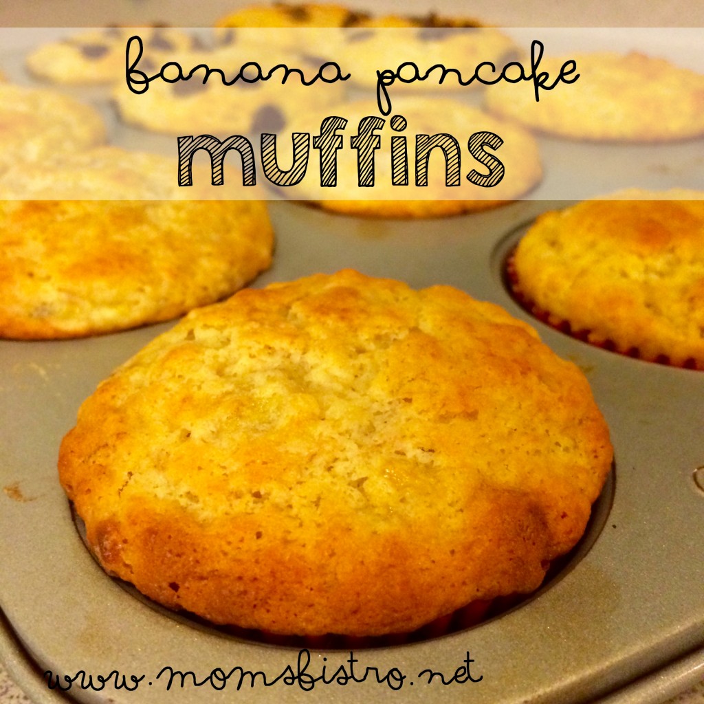 Banana Muffins Using Pancake Mix