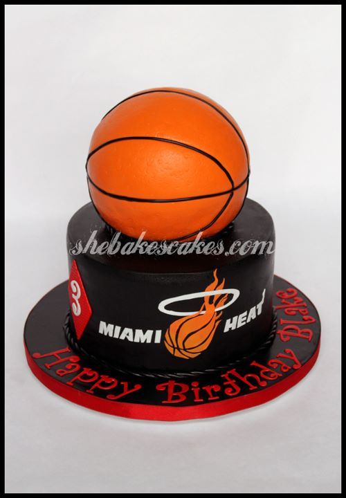 Basketball Birthday Cake