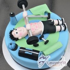 Birthday Cake Gym Theme