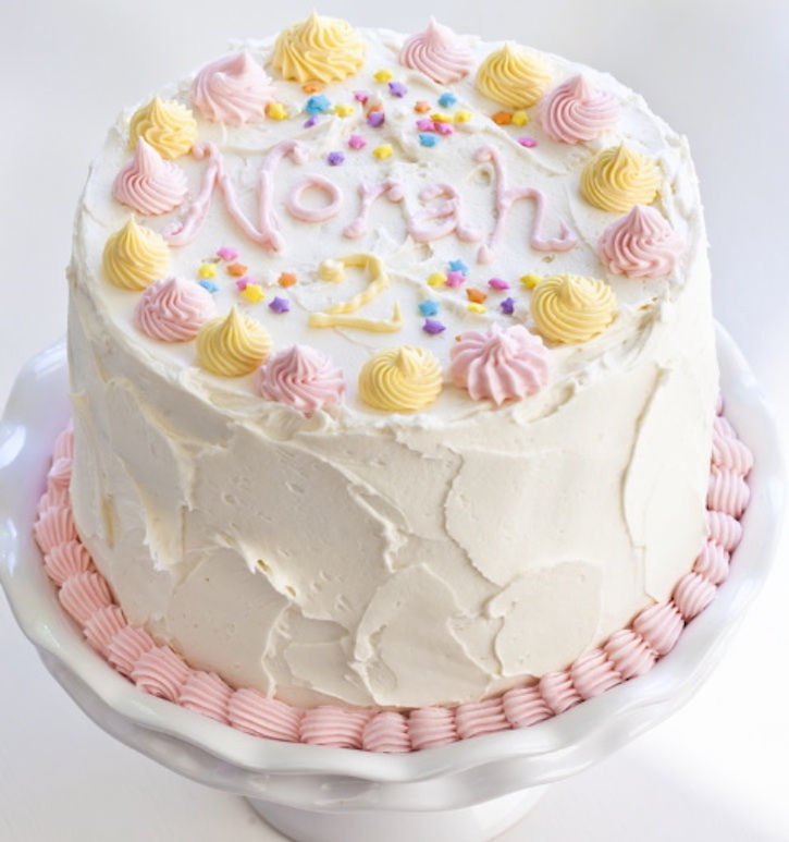 7 Photos of Birthday Cakes With Buttercream Icing