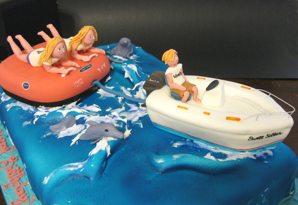 Boat Birthday Cake