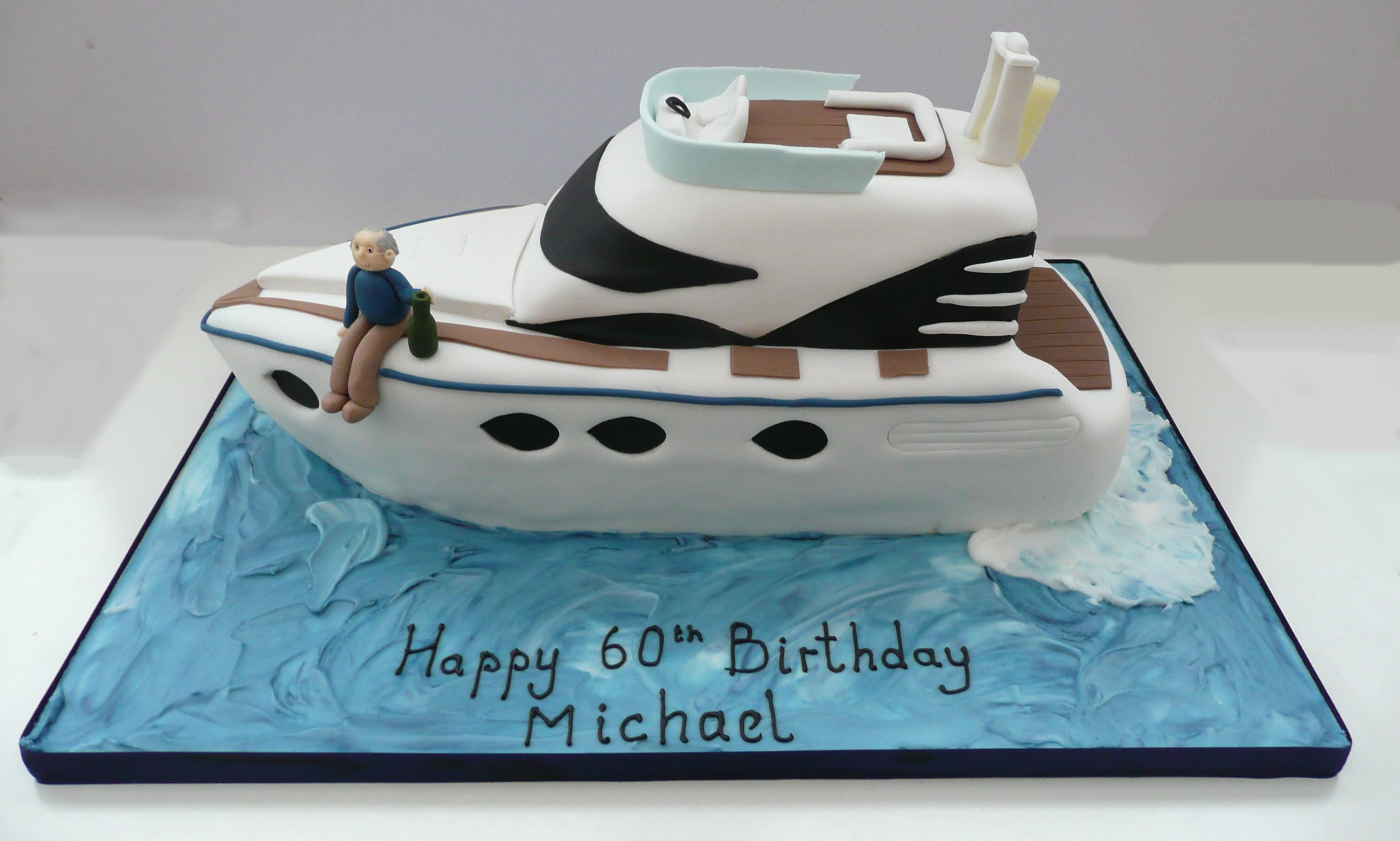 Boat Birthday Cake