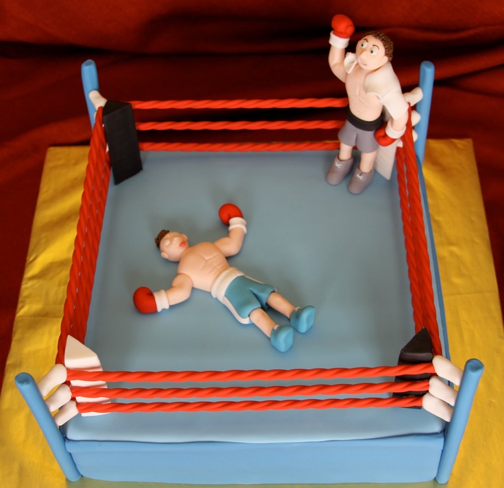 Boxing Ring Cake