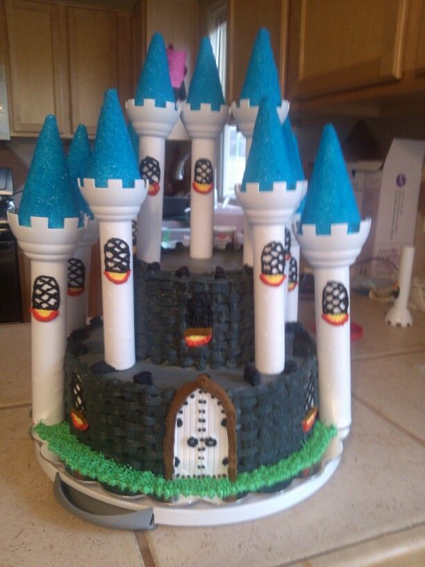 Boy Castle Cake