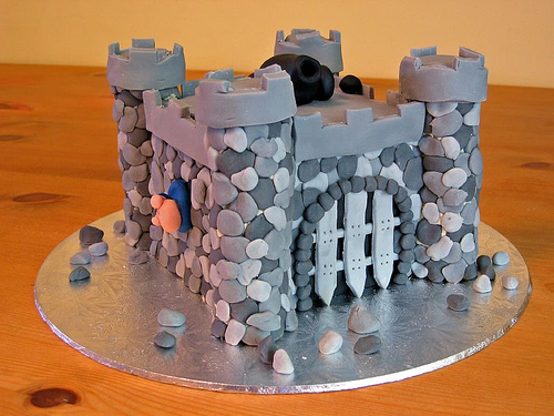 Boys Castle Birthday Cake