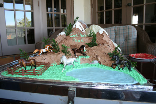 Boys Horse Birthday Cake