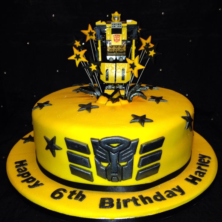 Bumblebee Transformer Cake Ideas