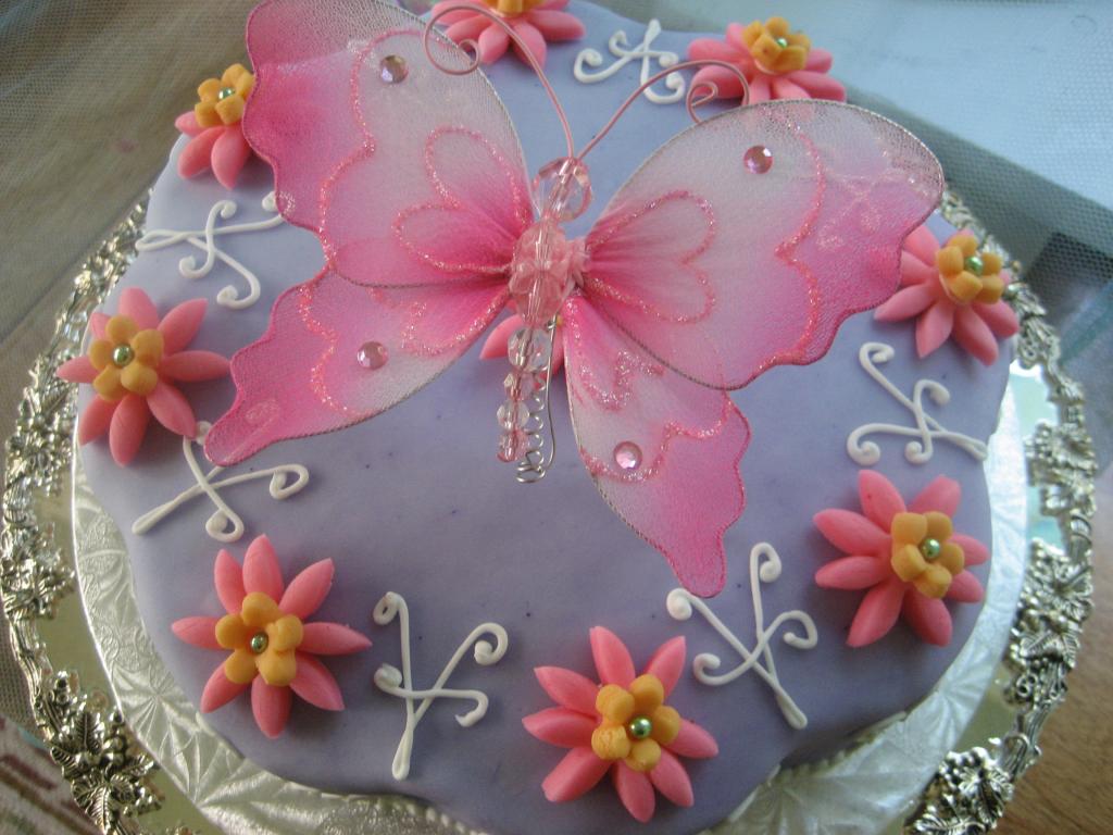 Butterfly Birthday Cake