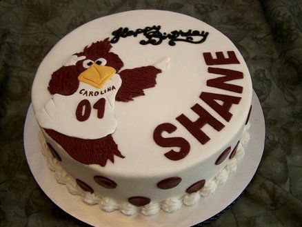 Carolina Gamecock Cake