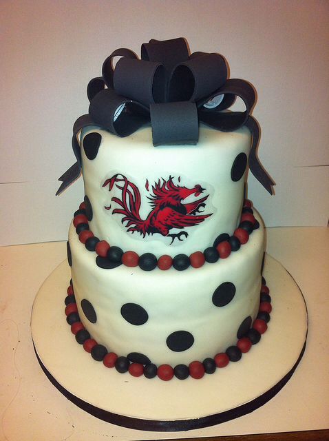 Carolina Gamecocks Birthday Cake