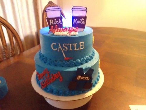 Castle TV Show Cake Tumblr