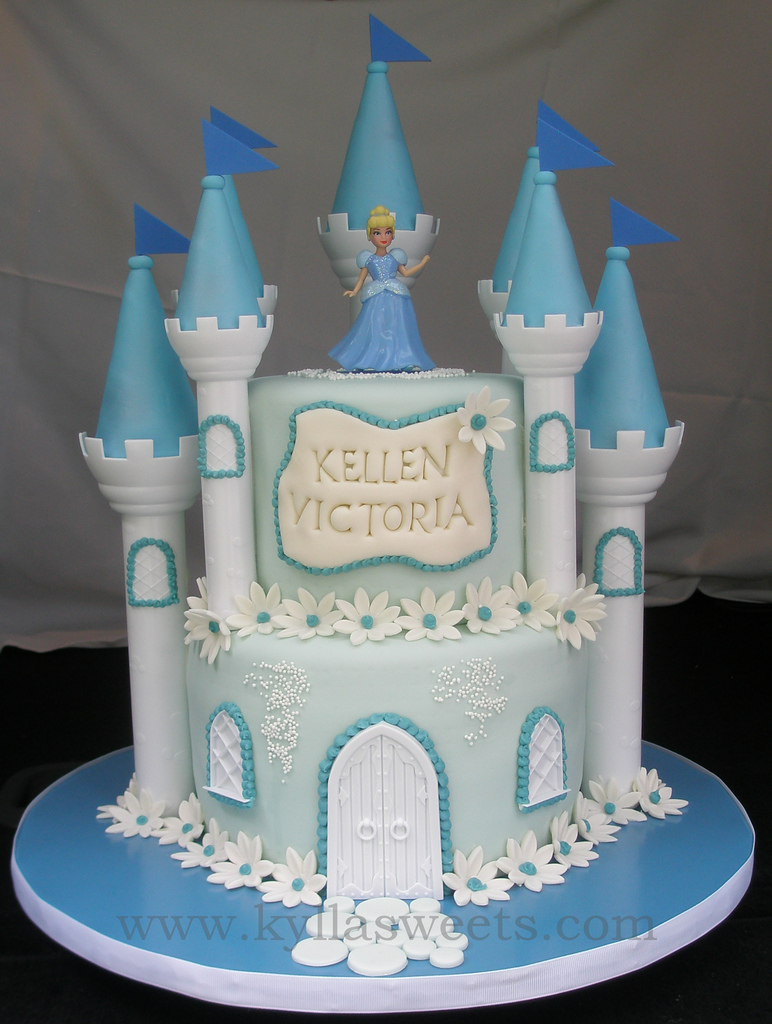 Cinderella Castle Cake