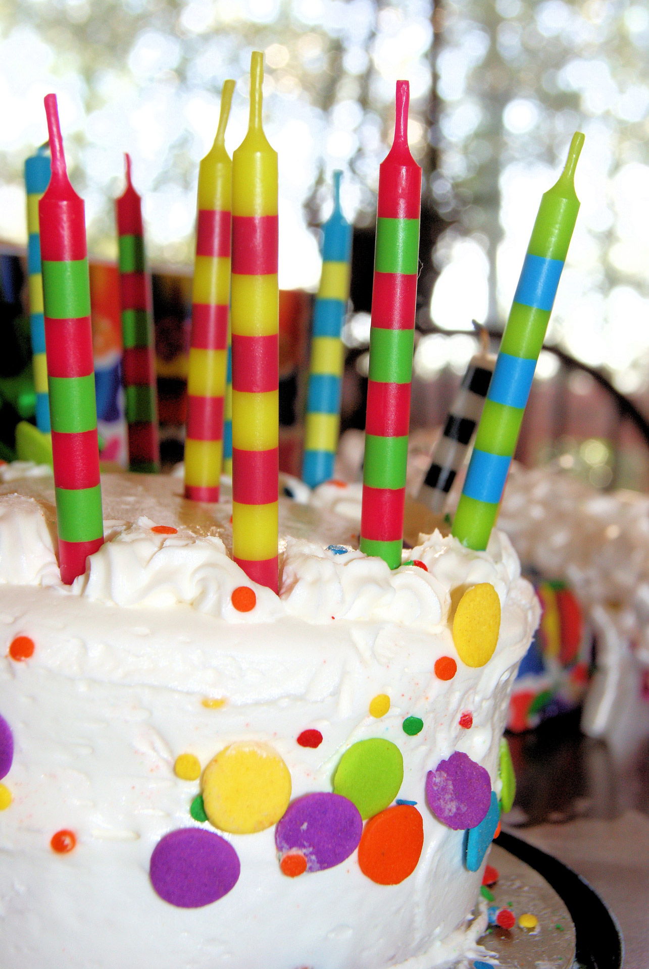 Colorful Birthday Cake