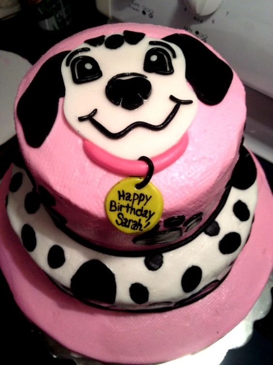 Cute Dog Cake