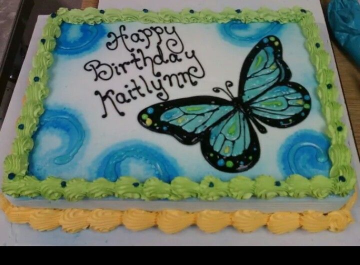 12 Photos of Dairy Queen Cakes Birthday Butterflies