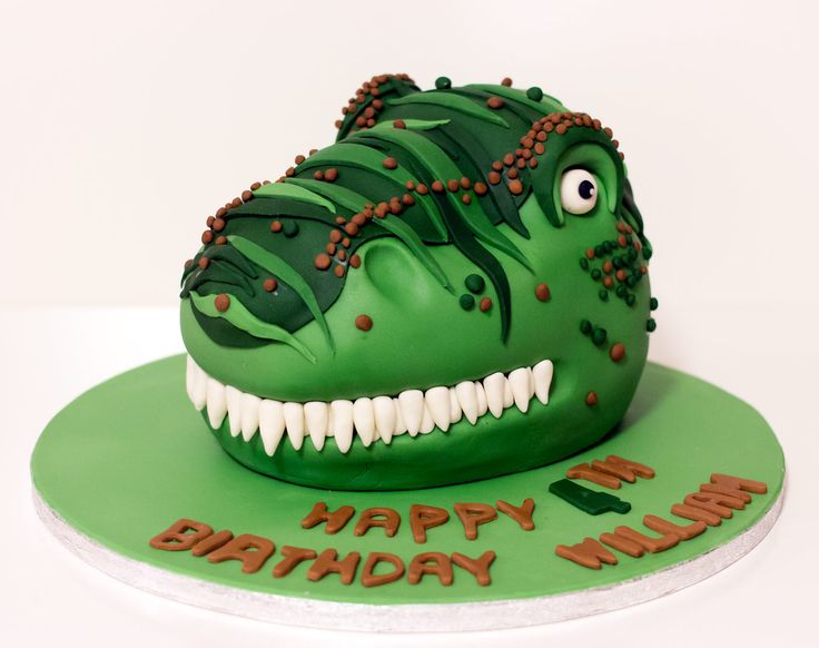 Dinosaur Birthday Cake