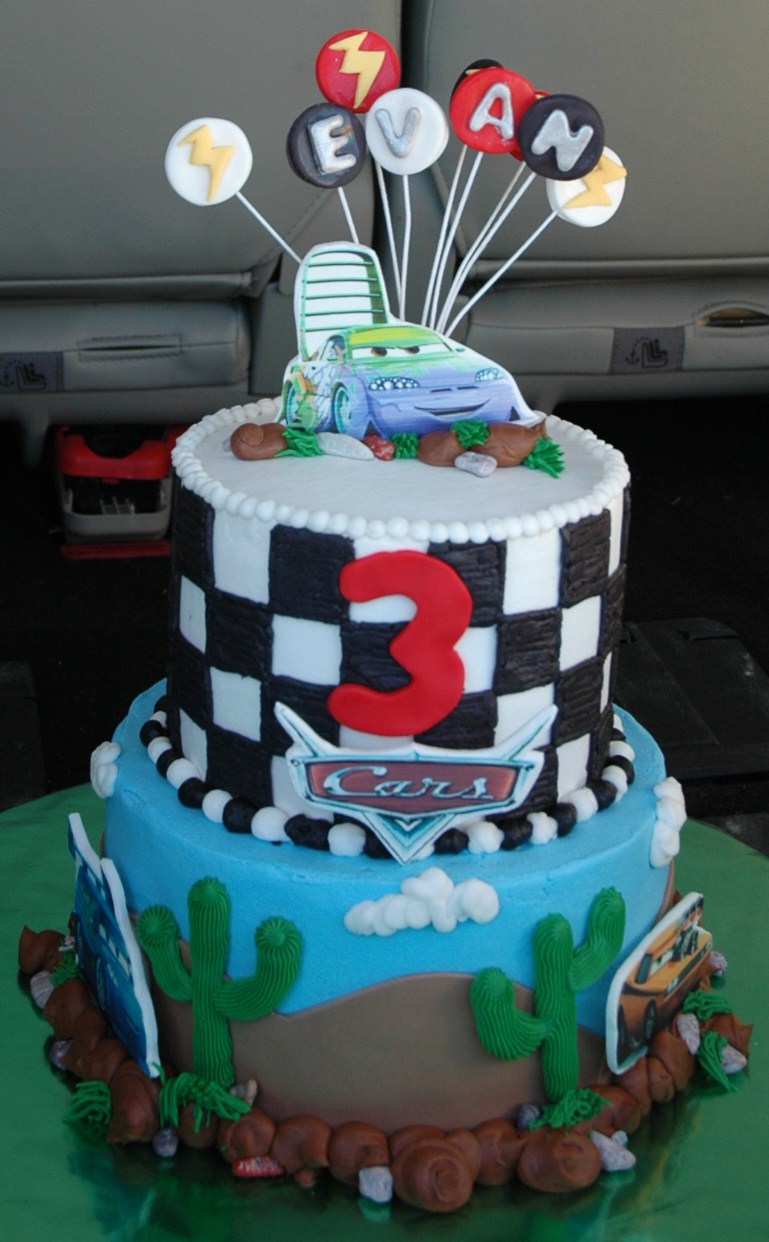 Disney Cars Theme Cake