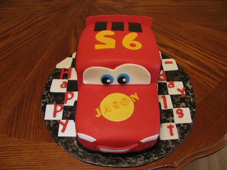 Disney Cars Themed Cake