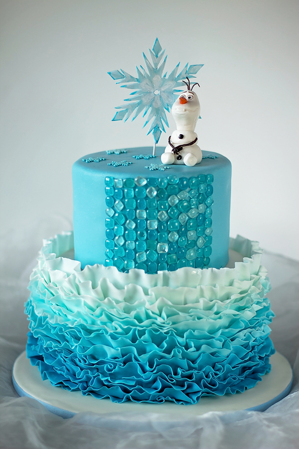 Disney Frozen Birthday Cake