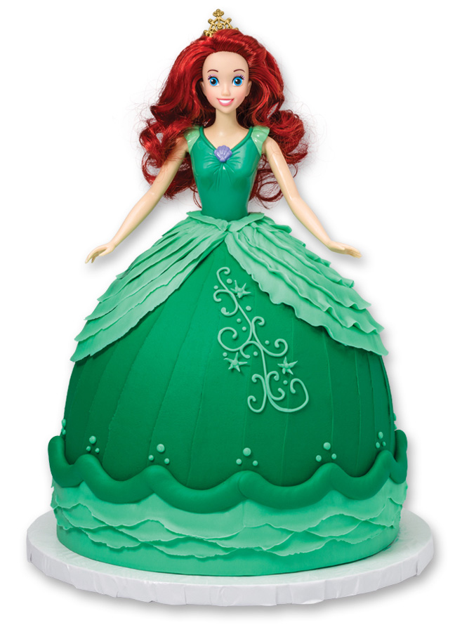 Disney Princess Ariel Doll Cake