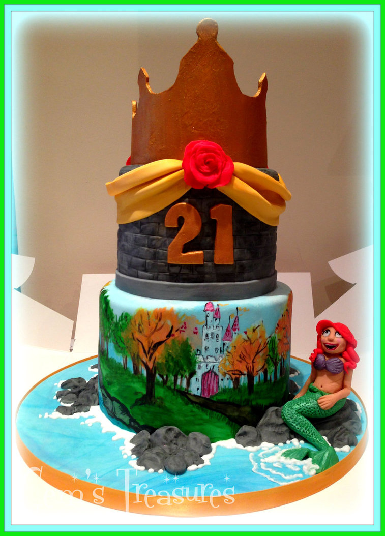 Disney Princess Birthday Cakes