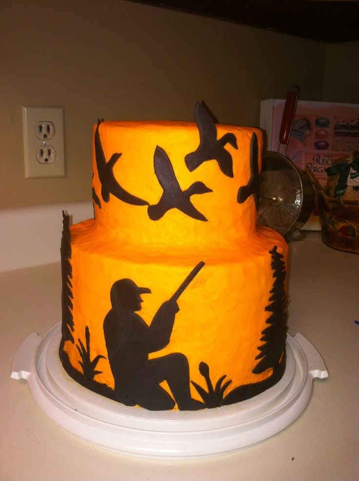 10 Photos of Duck Hunting Bday Cakes