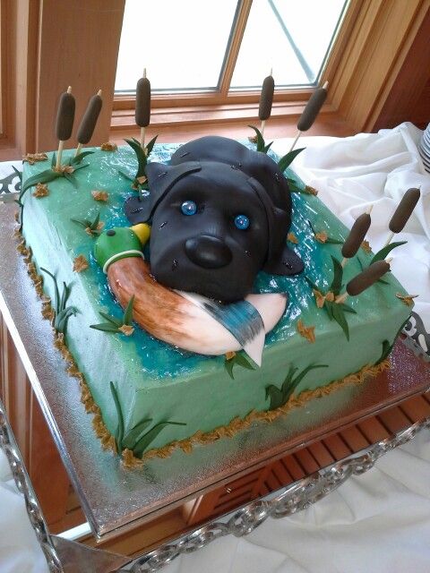 Duck Hunting Cake