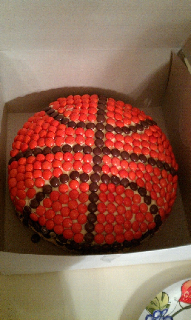 Easy Birthday Cake Basketball