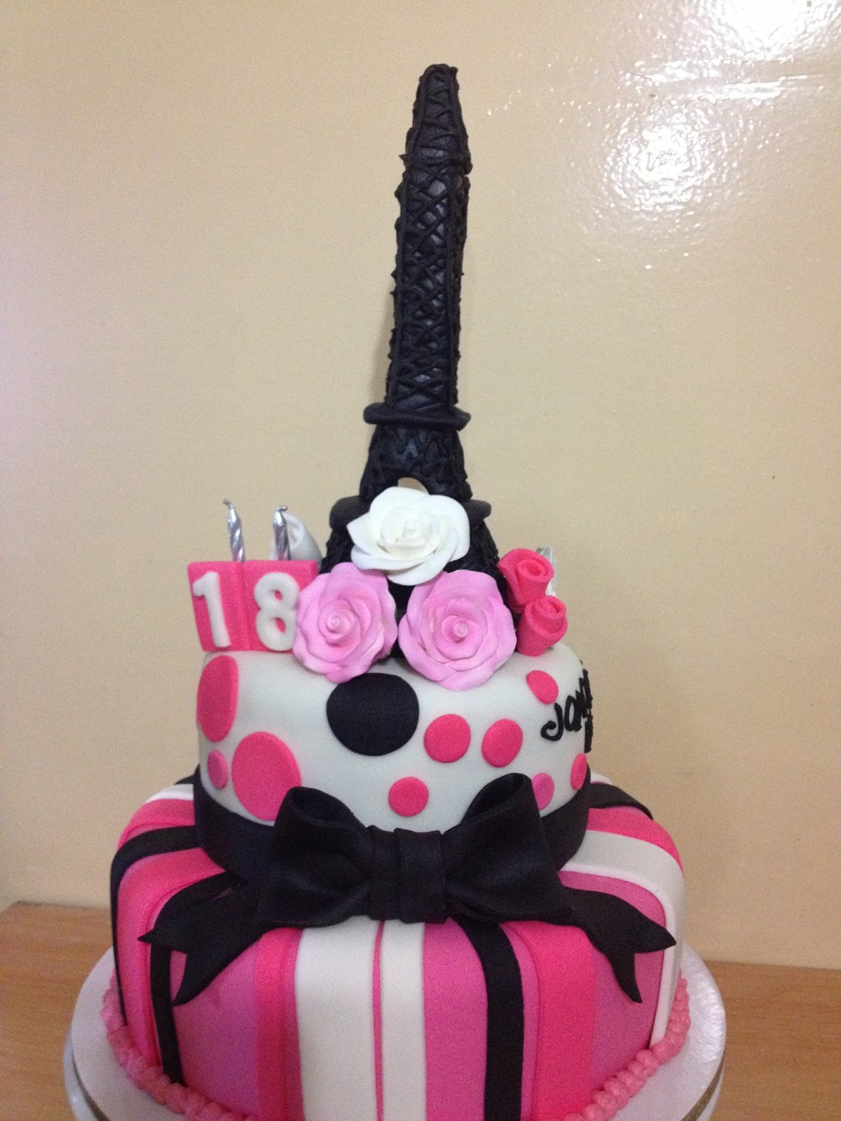 Eiffel Tower Cake