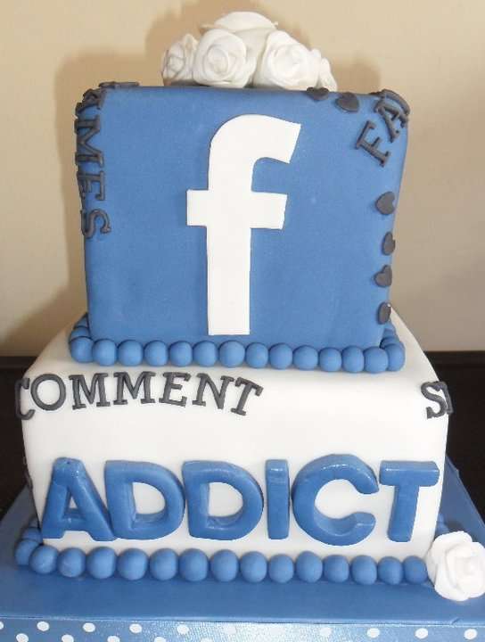 Facebook Birthday Cakes