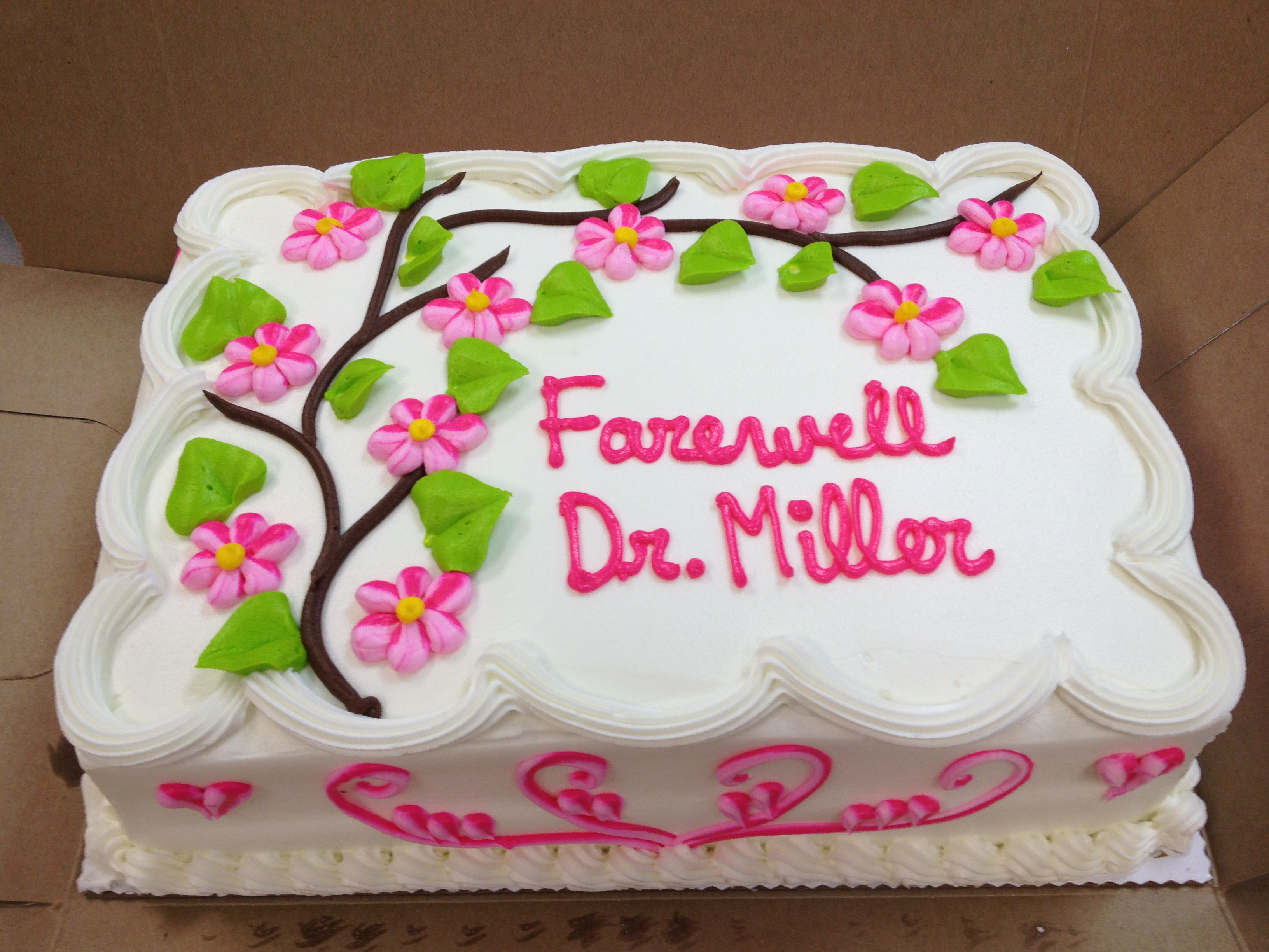 Farewell Cake