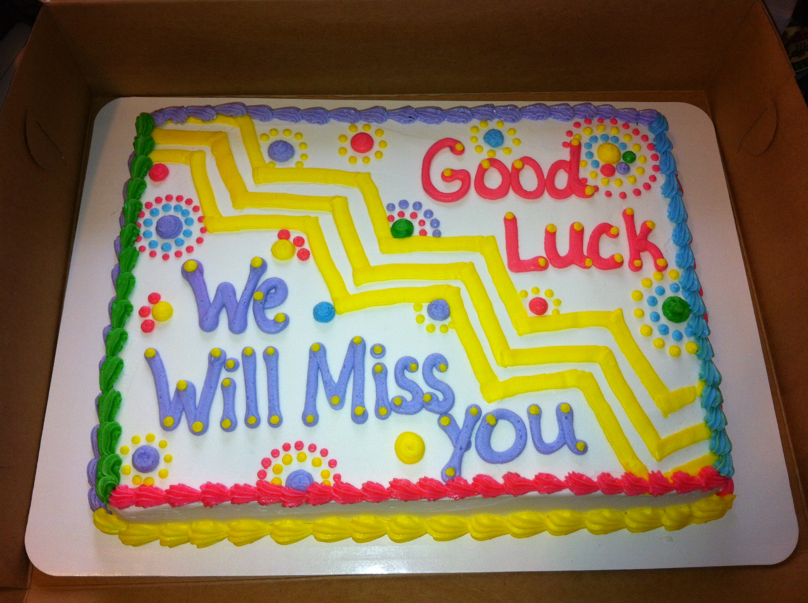 Farewell Cake