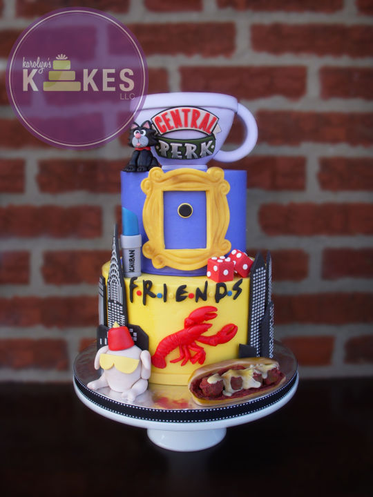 Friends TV Show Cake