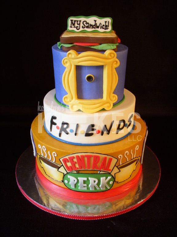 Friends TV Show Cake