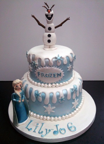 6 Photos of Olaf Frozen Themed Birthday Cakes