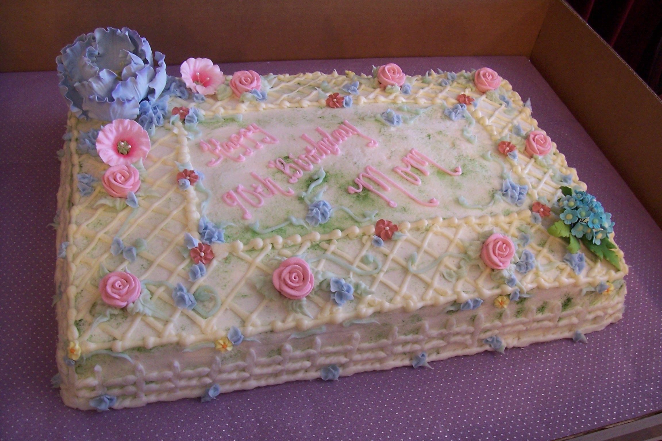 Garden Spring Sheet Cakes