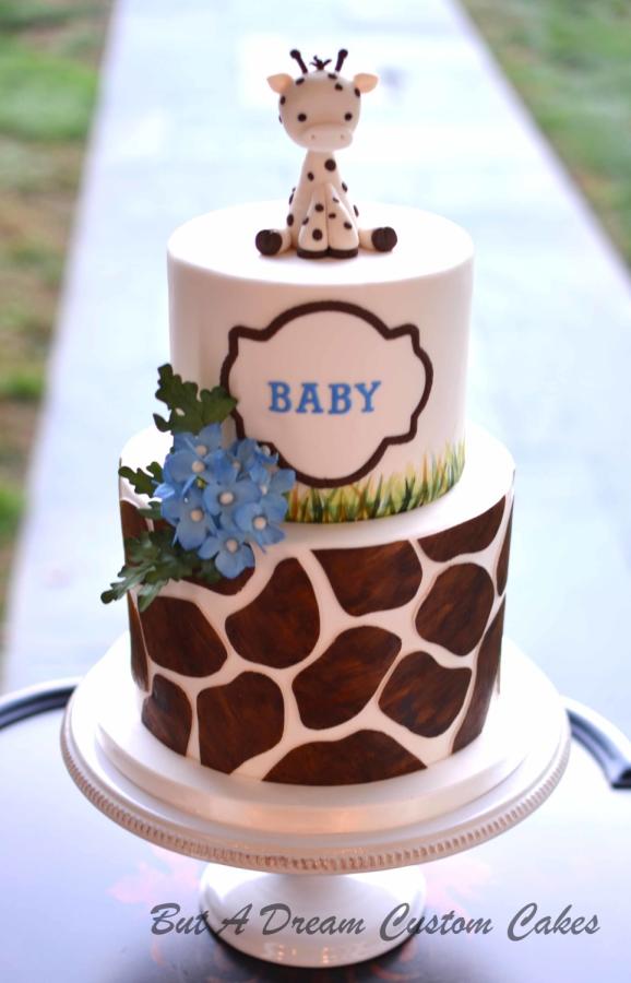 Giraffe Baby Shower Cake Ideas