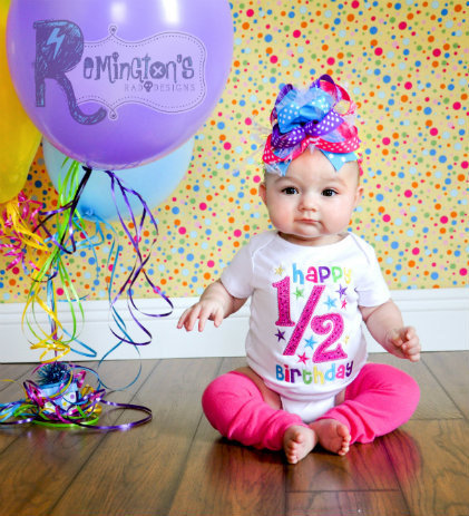 Half Birthday Ideas for 6 Month Old