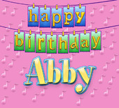 Happy Birthday Abby