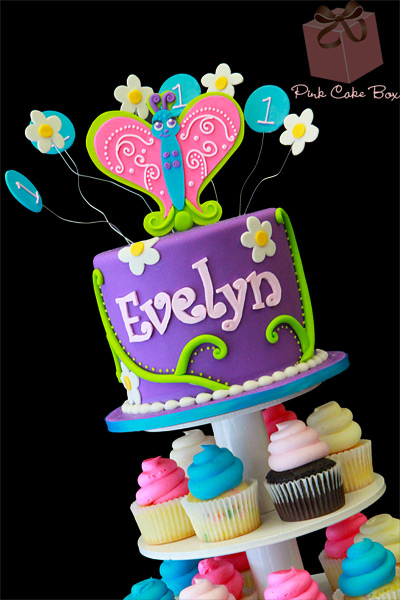 Happy Birthday Evelyn Cake